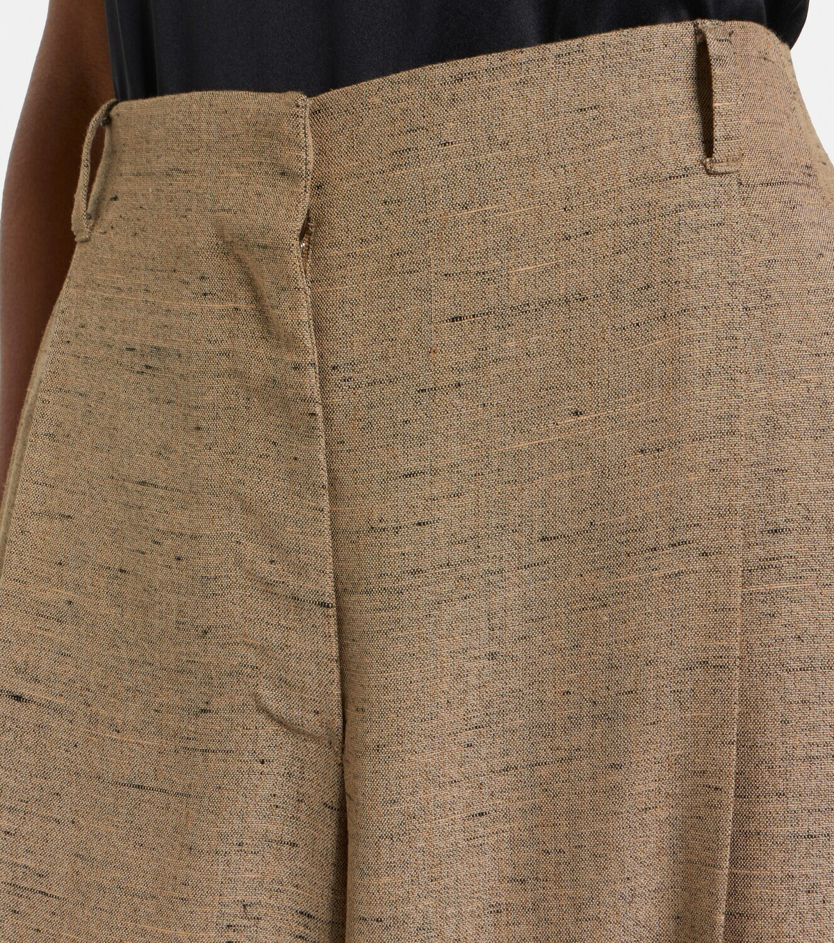 Dolce&Gabbana Pleated belted wide-leg pants
