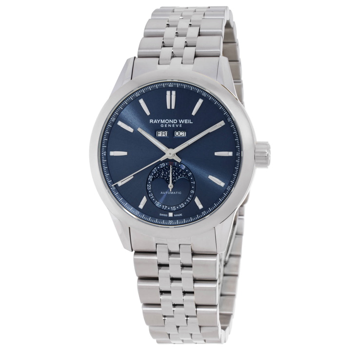 Photo: Raymond Weil Freelancer Complete Calendar Automatic Mens Watch 2766-ST-50001