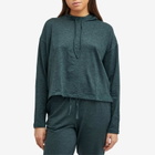 Girlfriend Collective Women's Reset Long Sleeve Hoodie in Moss