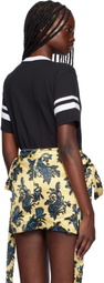 Anna Sui Black 'Anna Sui' Logo T-shirt