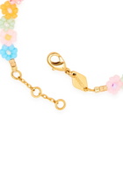 Anni LU Fleur 18kt Gold-plated Bracelet - Multicoloured - One Size