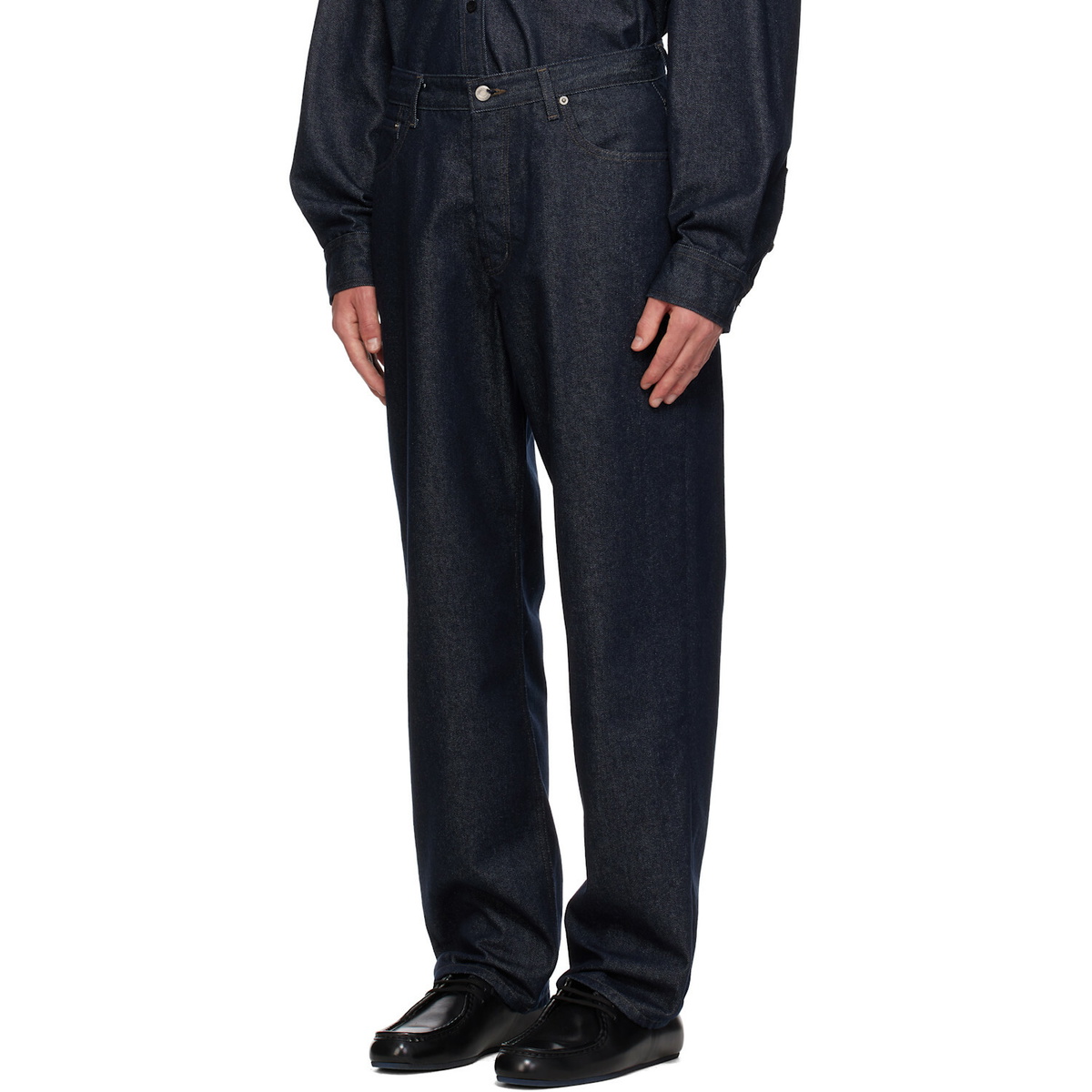 LE17SEPTEMBRE Navy 5-Pocket Jeans
