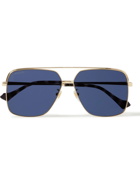 Gucci Eyewear - Aviator-Style Gold-Tone Sunglasses