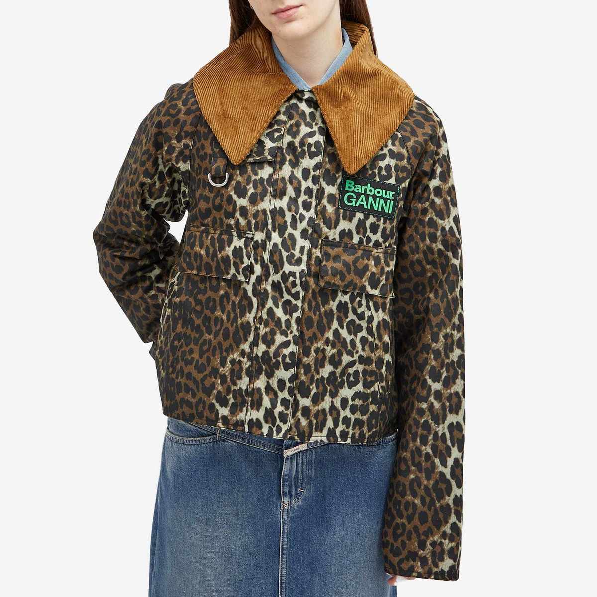 ジャケット・アウター Barbour GANNI wax anorak Barbour Women's x Ganni Wax Anorak in Classic Tartan Barbour