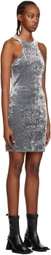 Han Kjobenhavn Silver Open Back Minidress