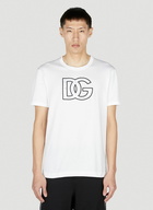 Dolce & Gabbana - Logo Embroidery T-Shirt in White