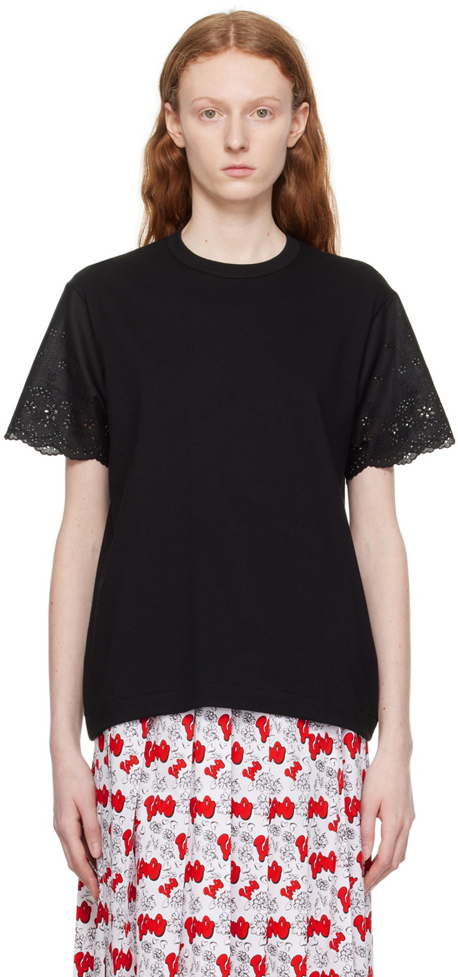 tao Black Crewneck T-Shirt