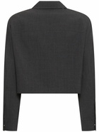 THEORY Cropped Stretch Wool Jacket