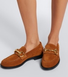Gucci Horsebit suede loafers