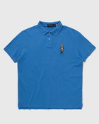 Polo Ralph Lauren Sskccmslm1 Short Sleeve Polo Shirt Blue - Mens - Polos