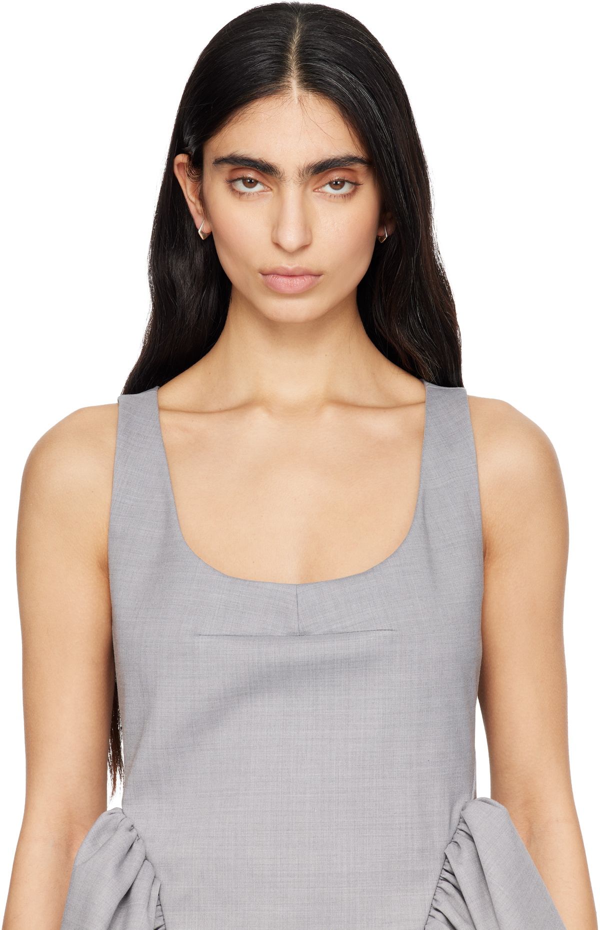 Sophie Buhai Small Pyramid Hoop Earrings