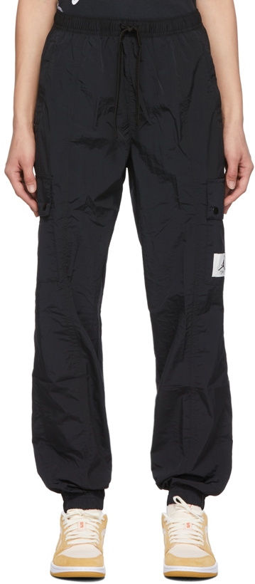 Photo: Nike Jordan Black Essentials Woven Lounge Pants