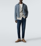 Brunello Cucinelli Suede Derby shoes