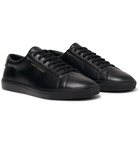 SAINT LAURENT - Andy Leather Sneakers - Black