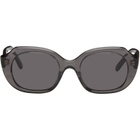 LOEWE Gray Slim Sunglasses