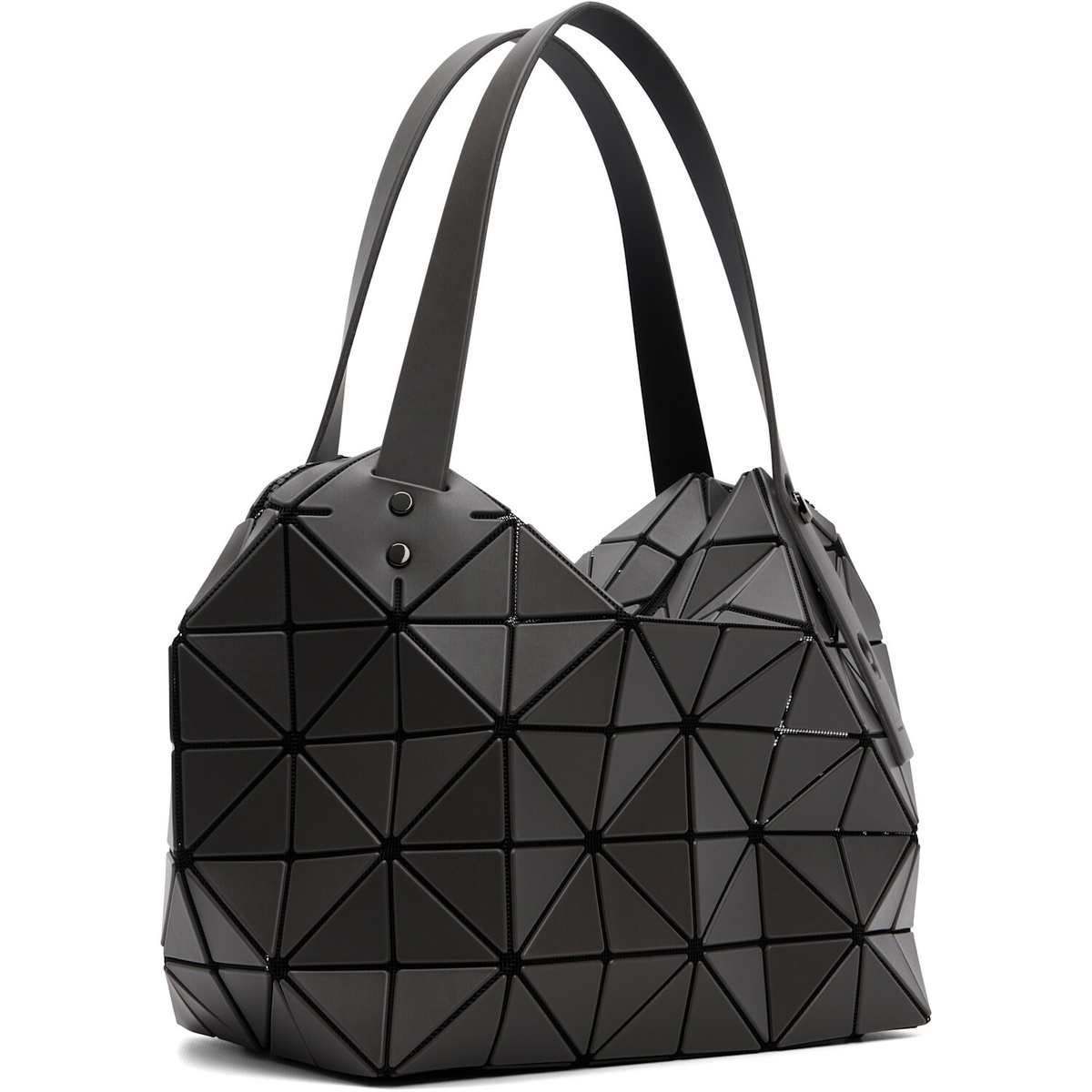 BAO BAO ISSEY MIYAKE Gray Boston Tote