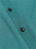 Mr P. - Cashmere Polo Shirt - Blue