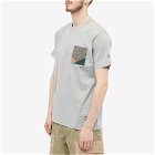 FDMTL Men's Origami T-Shirt in Grey
