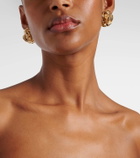 Magda Butrym Floral embellished gold-plated earrings
