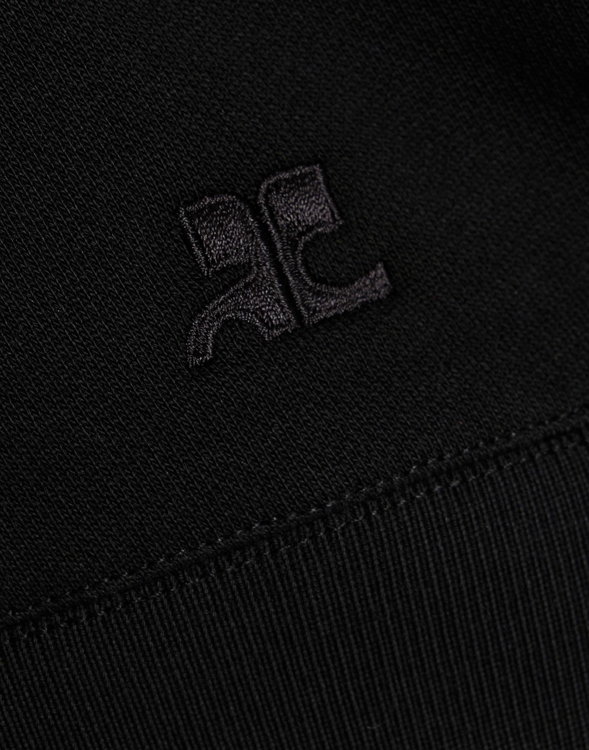 Courrèges Womens Sweatshirt in Black
