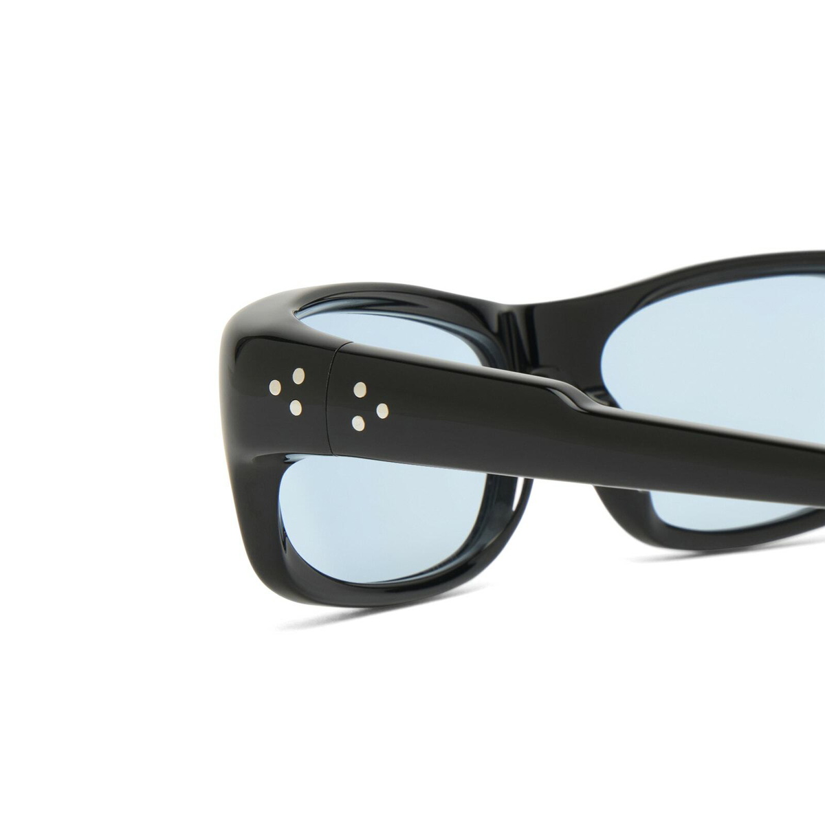 Port Tanger Ihya Sunglasses in Black/Rif Blue 