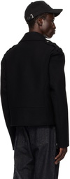 Balmain Black Biker Jacket