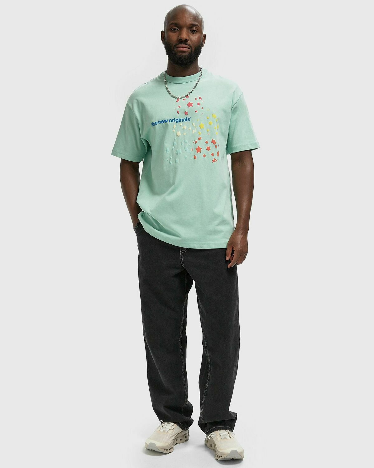 The New Originals STARDBURST TEE Green Mens Shortsleefe
