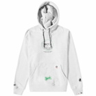 Men's Sprite Bowl Hoody in White Heather