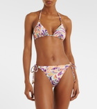 Alexandra Miro Leoni printed bikini bottoms