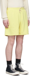 Lady White Co. Yellow Cotton Shorts