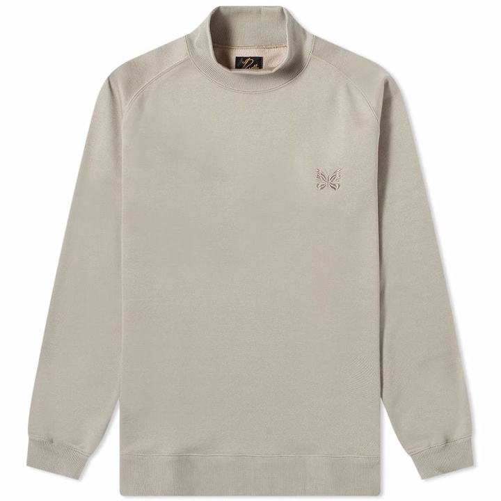 Photo: Needles Jersey Mock Neck Long Sleeve Tee