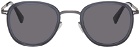 Mykita Gunmetal & Navy Helmi Sunglasses