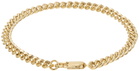 Laura Lombardi Gold Curb Chain Bracelet