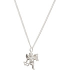 Georgia Kemball Silver Cupid Pendant Necklace