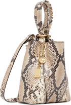 Chloé Beige Small 'Chloé Spin' Tote