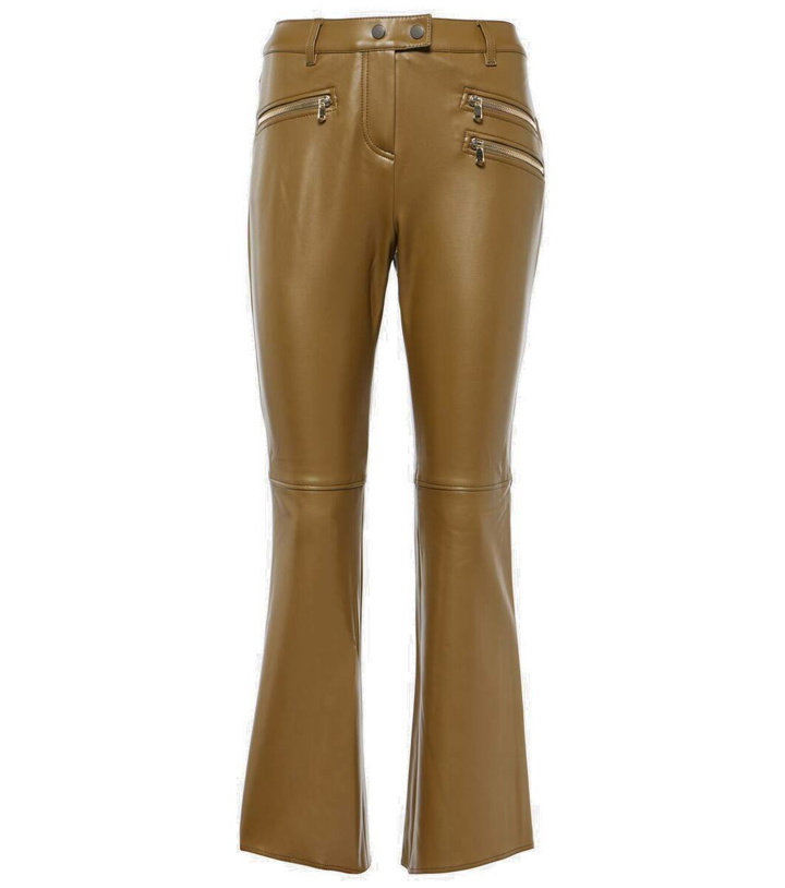 Photo: Dorothee Schumacher Sleek Comfort faux leather cropped pants