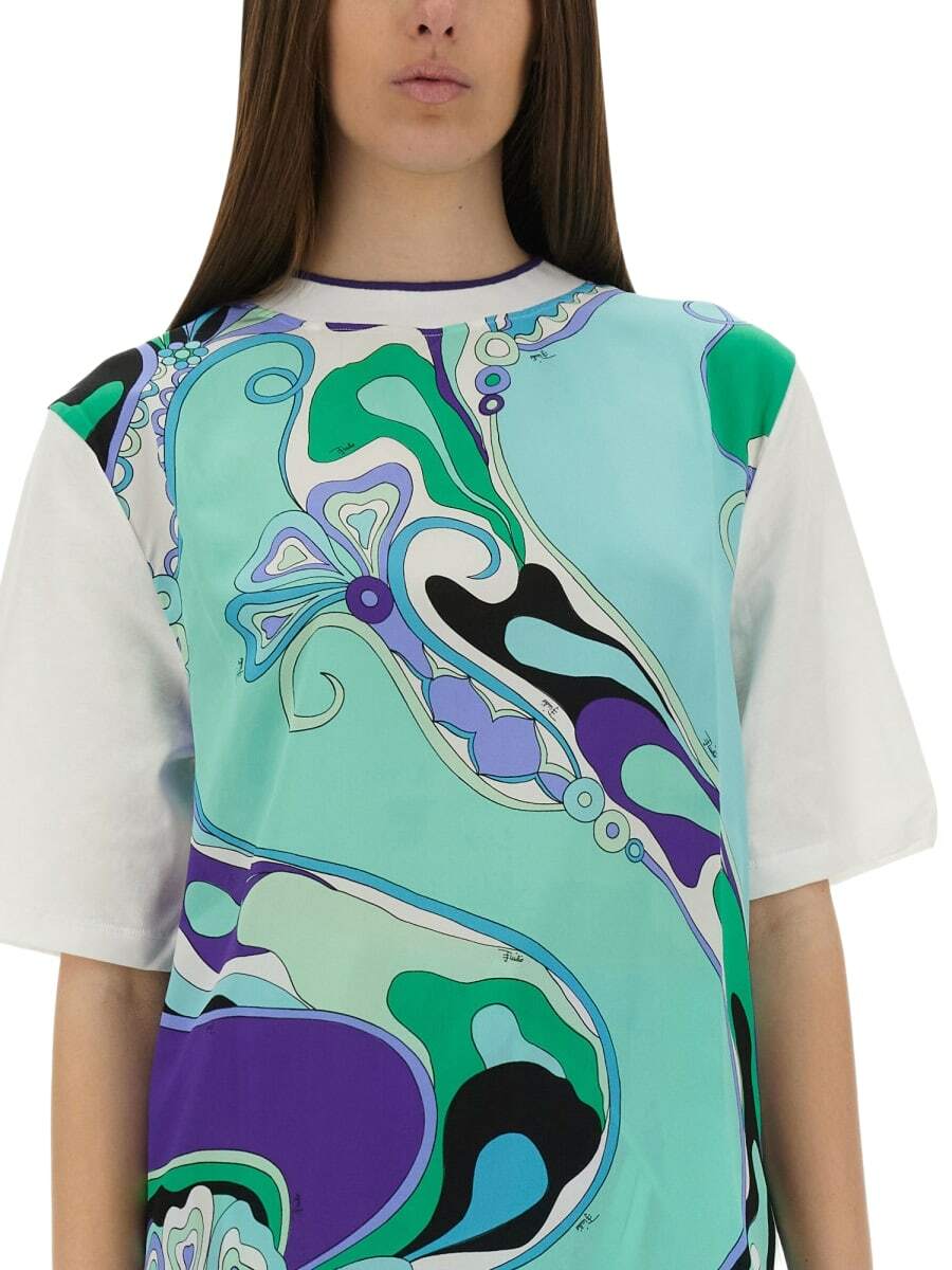 Pucci T-shirt With Print Emilio Pucci