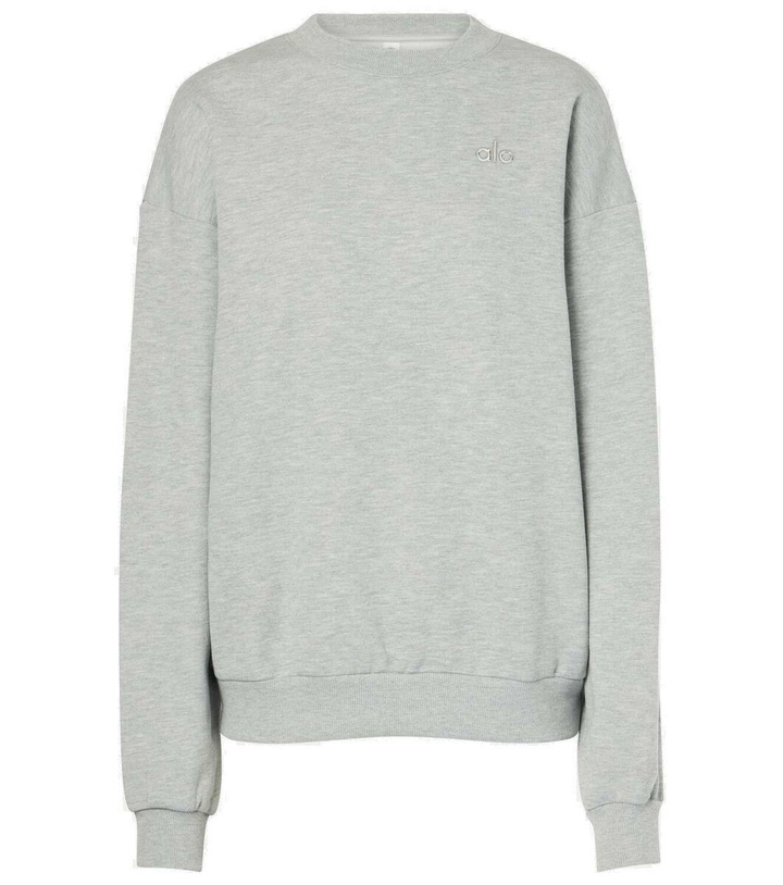 Photo: Alo Yoga Accolade cotton-blend fleece sweatshirt