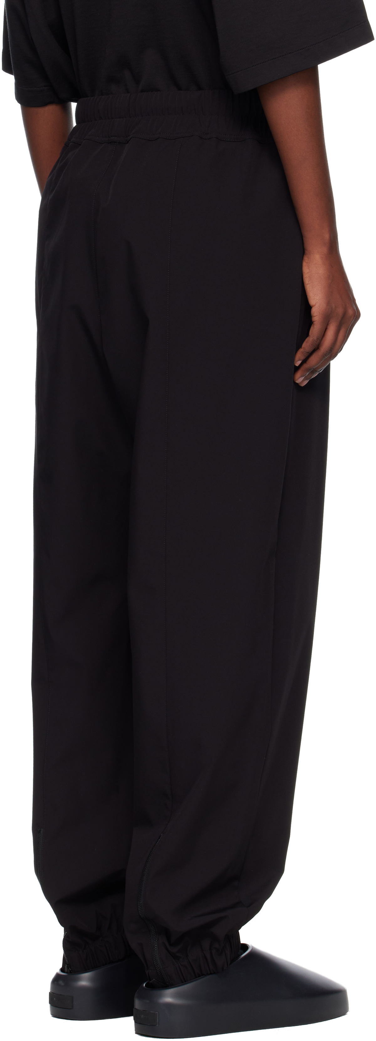 Fear of God Black Nylon Track Pants