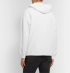 Givenchy - Logo-Print Loopback Cotton-Jersey Hoodie - White