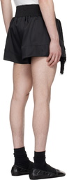 GmbH Black Fringes Boxing Shorts