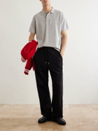 Polo Ralph Lauren - Logo-Embroidered Cotton-Piqué Polo Shirt - Gray