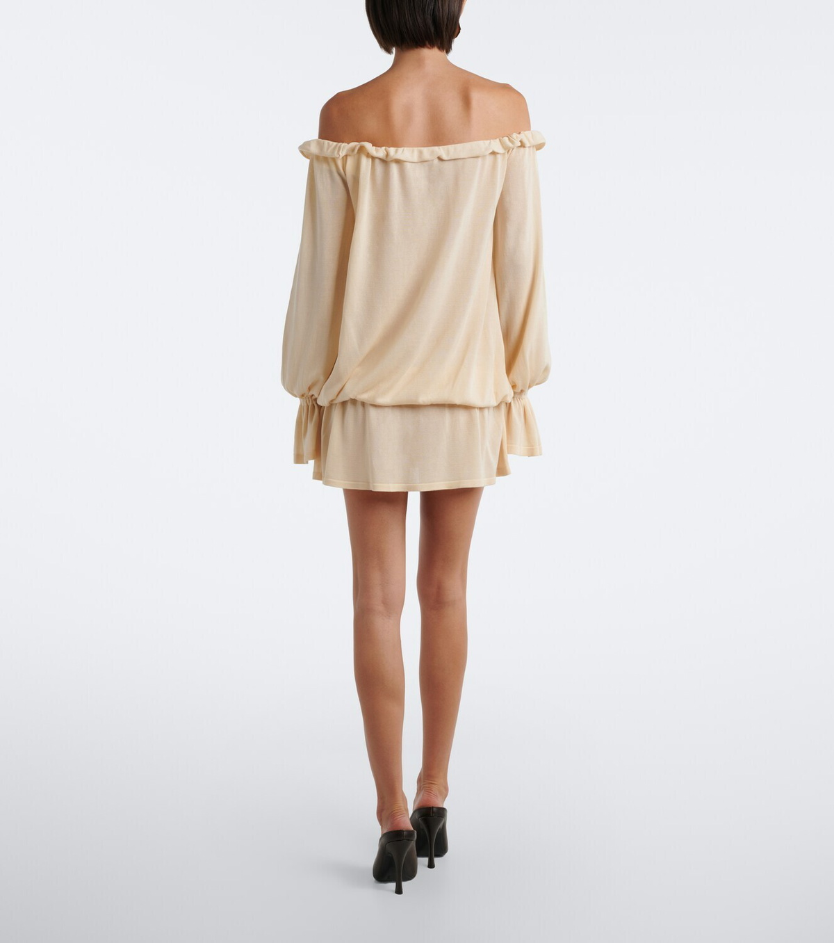 Aya Muse Cryo ruffled minidress