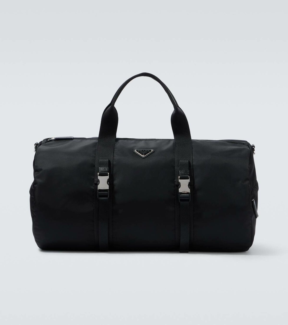 Prada Re-Nylon leather-trimmed duffel bag