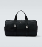Prada Re-Nylon leather-trimmed duffel bag
