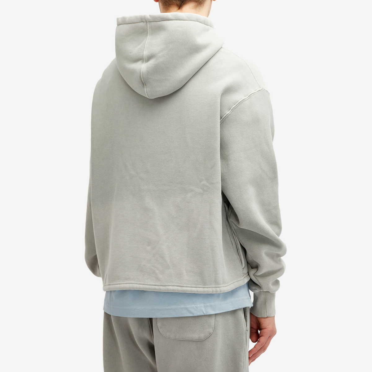 Patta Men's Athletic Drawcord Hoodie in Limestone