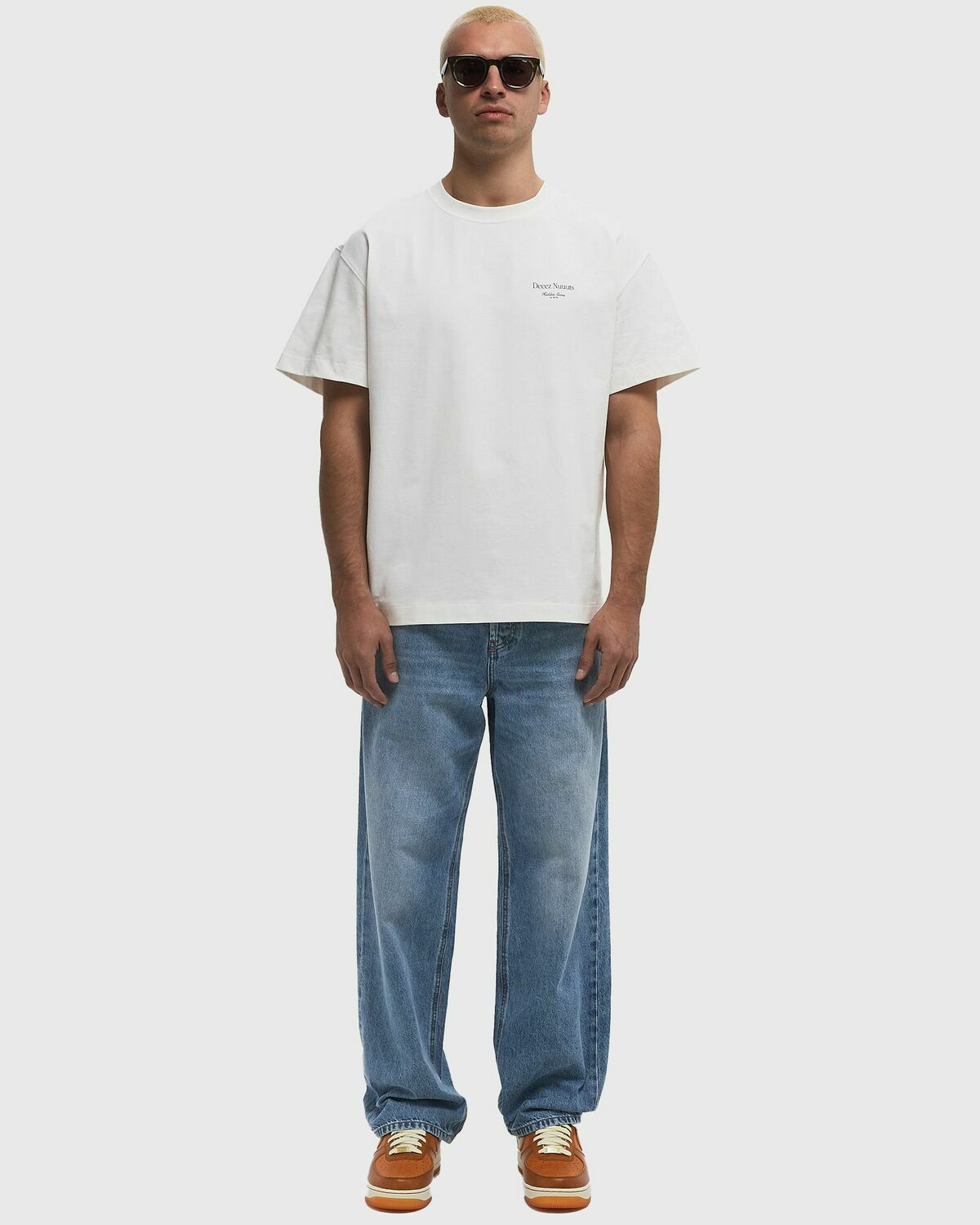 BSTN Brand Lyrics Tee White Mens Shortsleefe