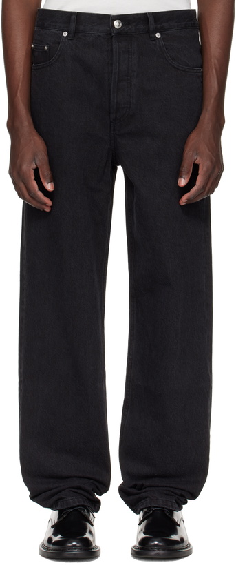 Photo: A.P.C. Black Fairfax Jeans