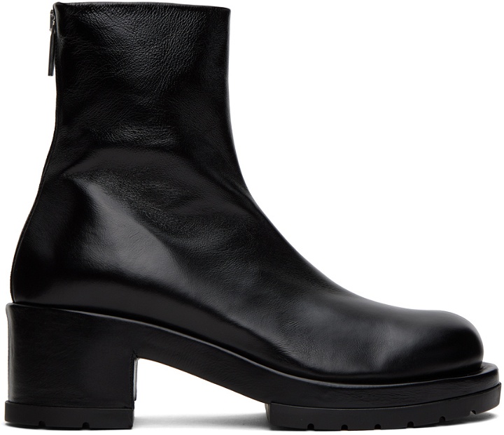 Photo: SAPIO Black Zip Boots