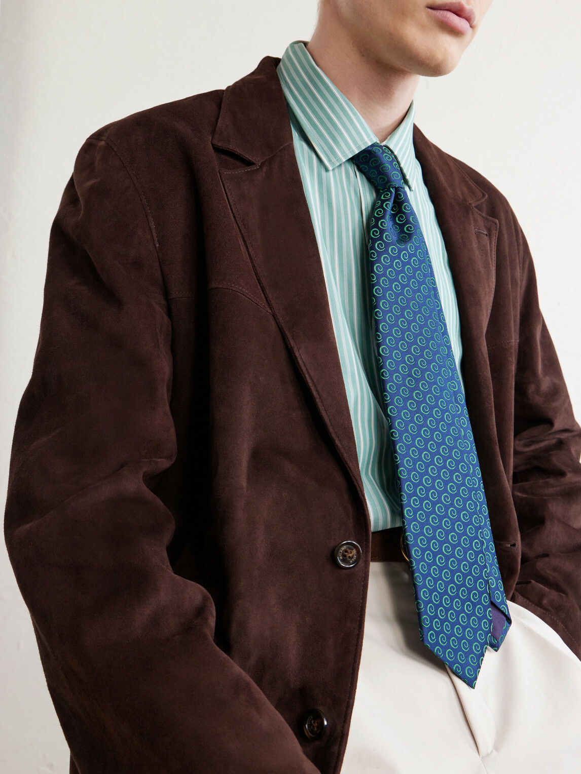 Charvet - 8.5cm Silk-Jacquard Tie